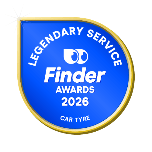 Legendary Service Car Tyre badge