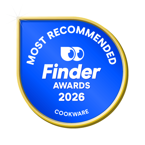 Most Recommended Cookware badge
