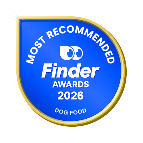 Most Recommended Dog Food badge