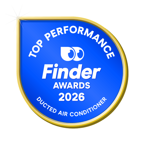 Top Performance Ducted Air Conditioner badge