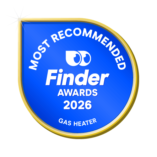 Most Recommended Gas Heater badge