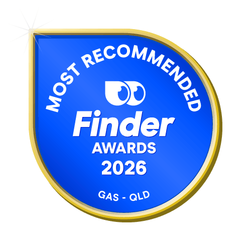 Most Recommended Gas - QLD badge
