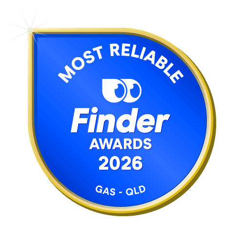 Most Reliable Gas - QLD badge