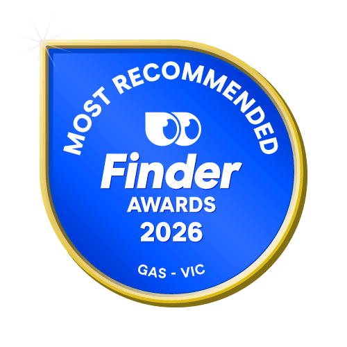 Most Recommended Gas - VIC badge