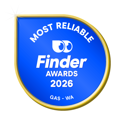 Most Reliable Gas - WA badge