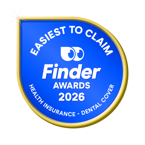 Easiest to Claim Health Insurance - Dental Cover badge