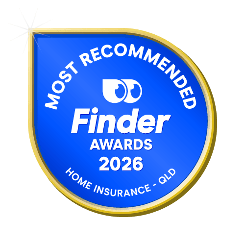 Most Recommended Home Insurance - QLD badge