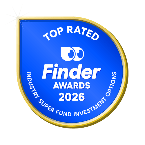 Top Rated Industry Super Fund Investment Options badge
