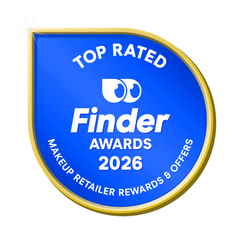 Top Rated Makeup Retailer Rewards & Offers badge