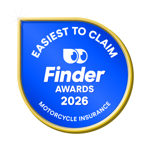 Easiest to Claim Motorcycle Insurance badge