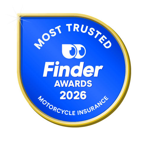 Most Trusted Motorcycle Insurance badge