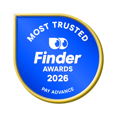 Most Trusted Pay Advance badge