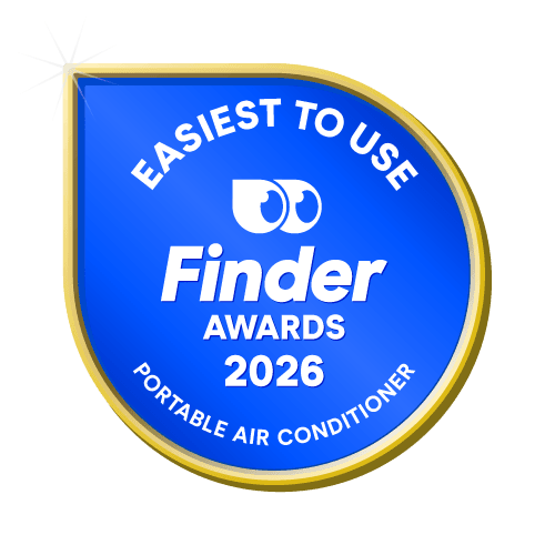 Easiest to Use Portable Air Conditioner badge