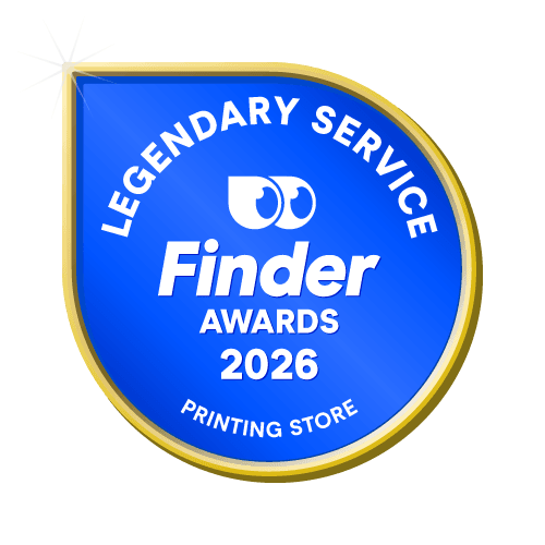 Legendary Service Printing Store badge