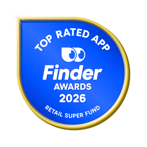 Top Rated App Retail Super Fund badge