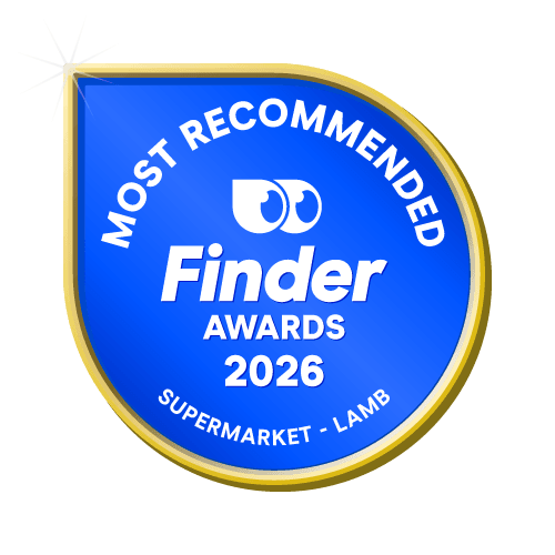Most Recommended Supermarket - Lamb badge