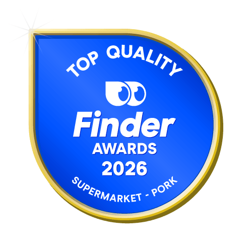 Top Quality Supermarket - Pork badge