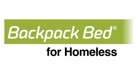 Backpack Bed for Homeless logo