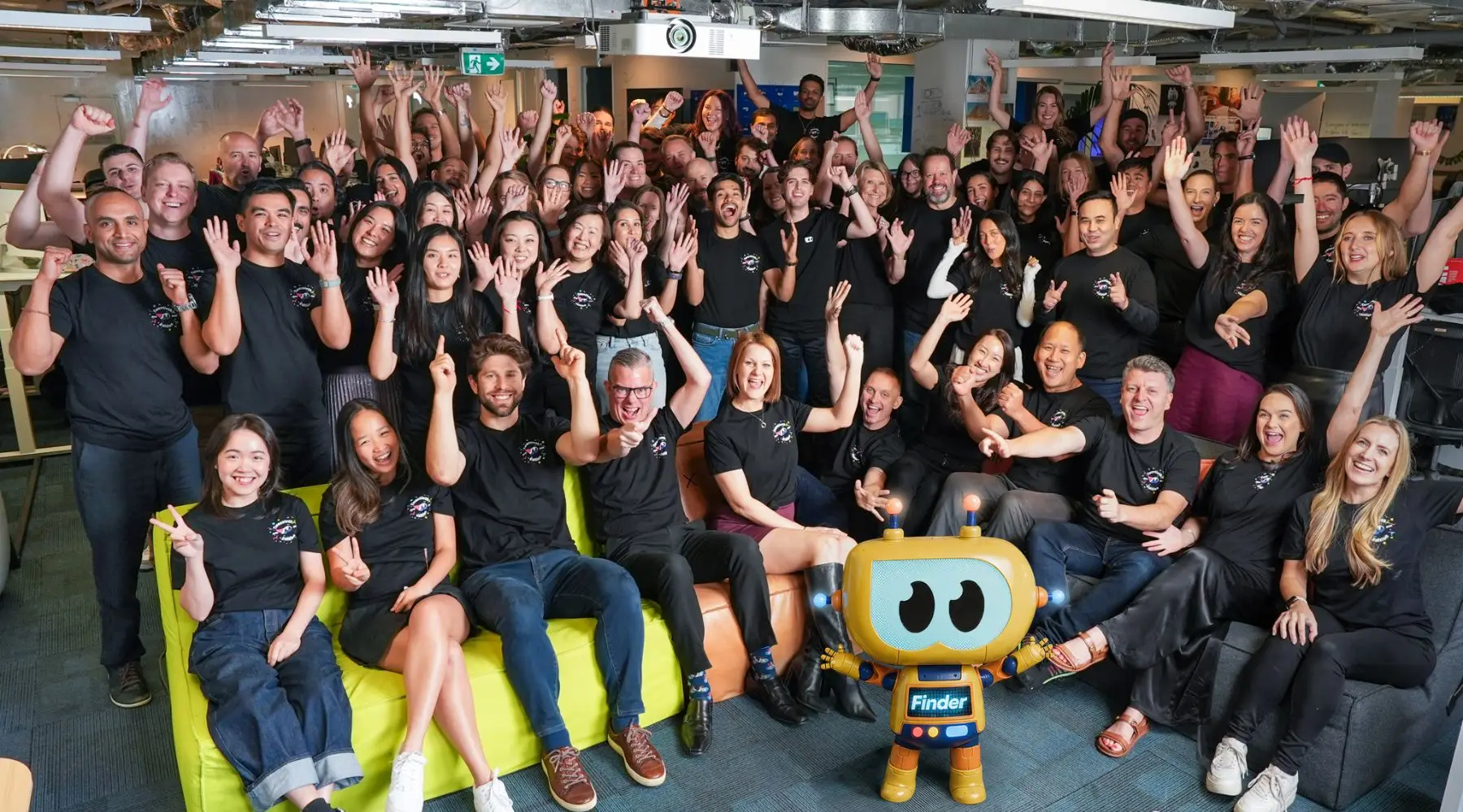 The Finder crew celebrate 20 years of helping Australia win at money.