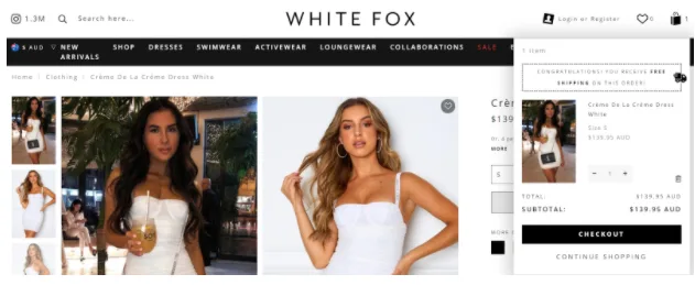discount code white fox boutique