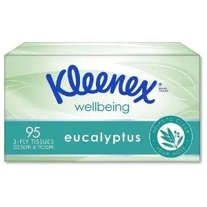 Kleenex Wellbeing Eucalyptus Facial Tissues