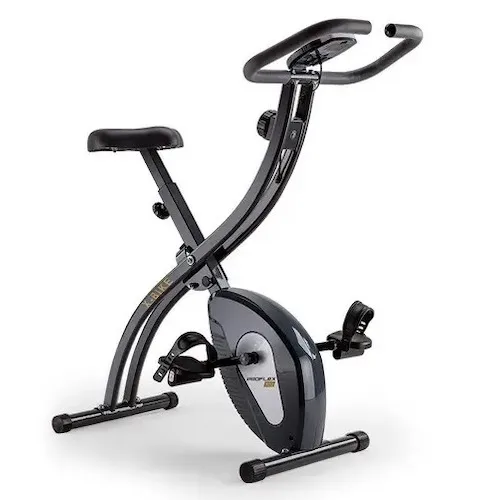 Weight loss Lightweight for Home Cardio Workout Buyer Empire X-Bike Folding Cycling Exercise Bike with Flywheel and Function levels Indoor Fitness Training Bike 
