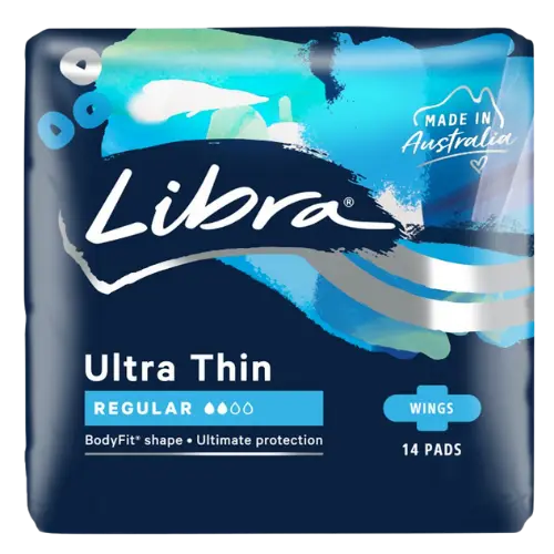 Libra Ultra Thin Regular Pads with Wings