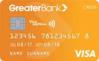 Greater Bank Business Visa Credit Card image
